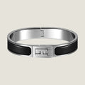Hermes Jet Black 18K Gold Bracelet