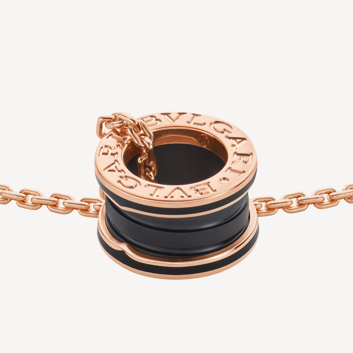 B.zero1 Black Ceramic 18K Gold Necklace