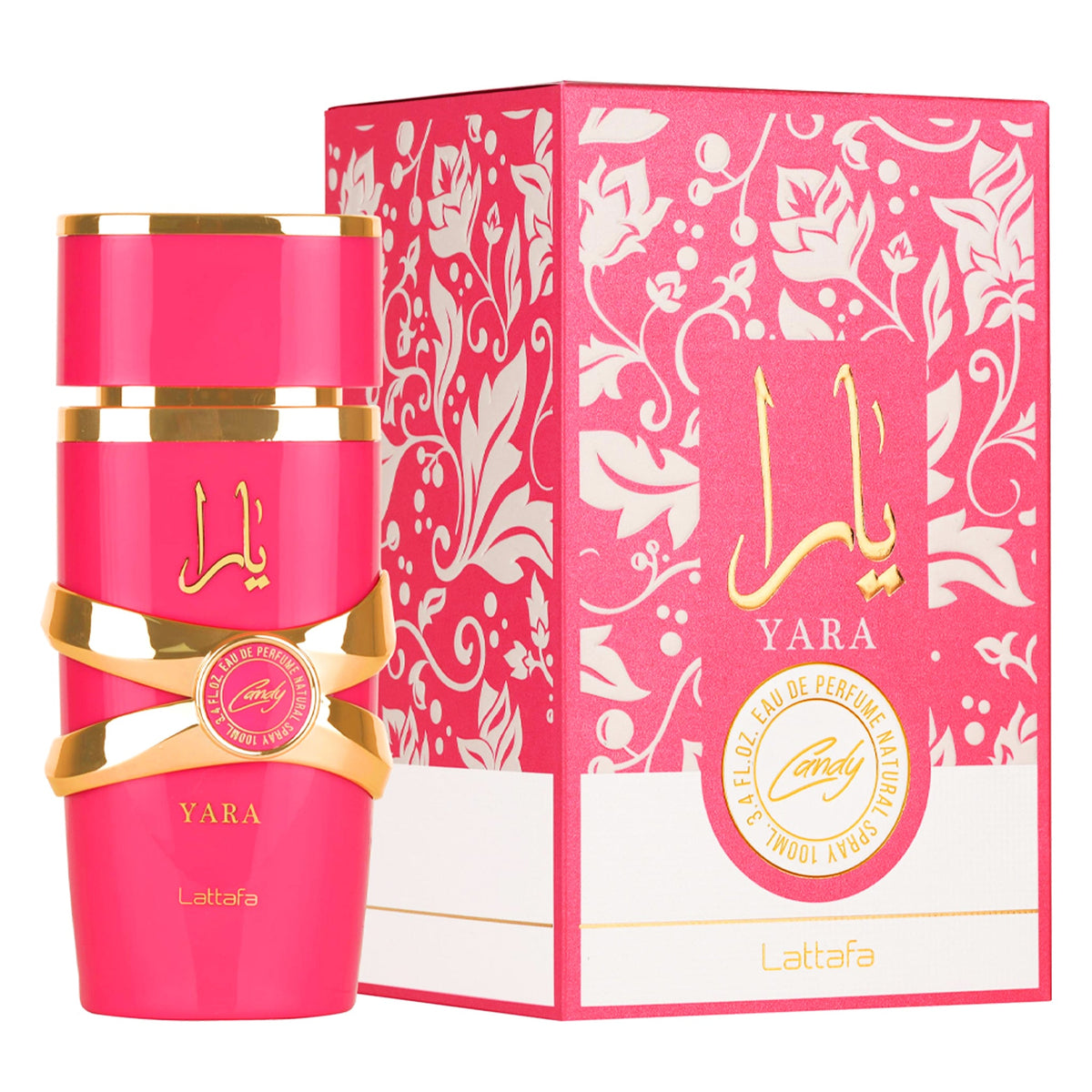 Lattafa Yara Candy 3.4oz Women EDP Spray