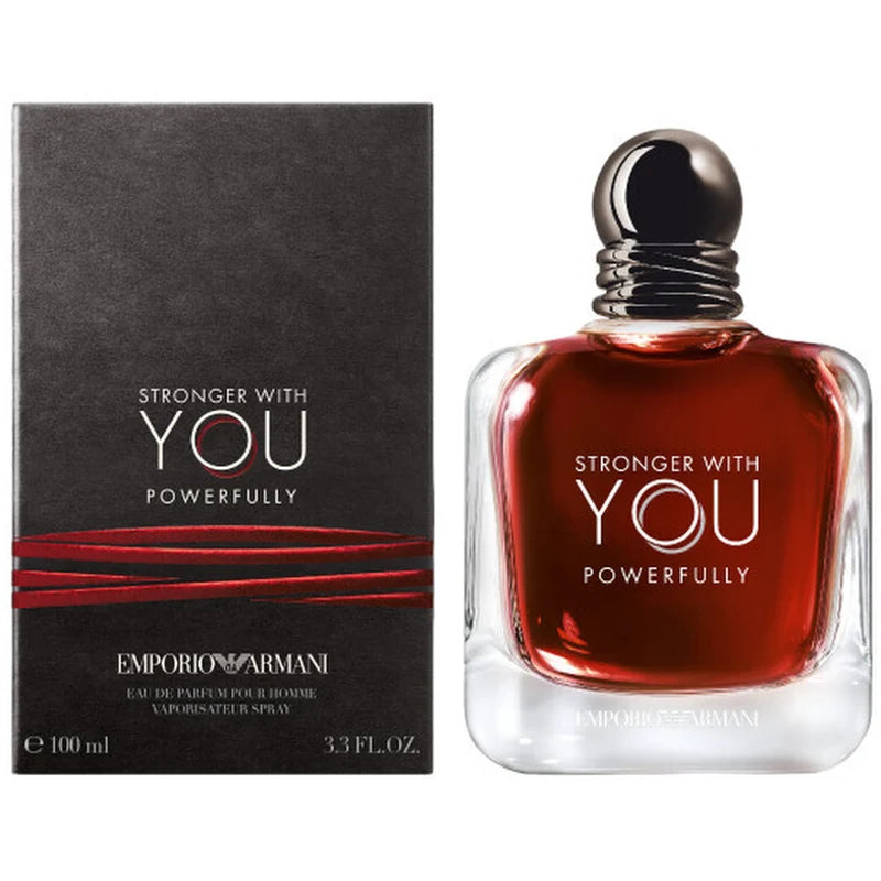 Giorgio Armani Stronger With You Powerfully 3.4oz Men Spray