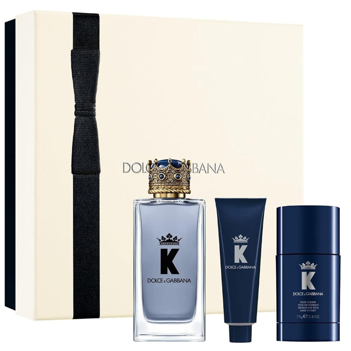 Dolce & Gabbana K 3-Piece Set 3.4oz Men EDT Spray