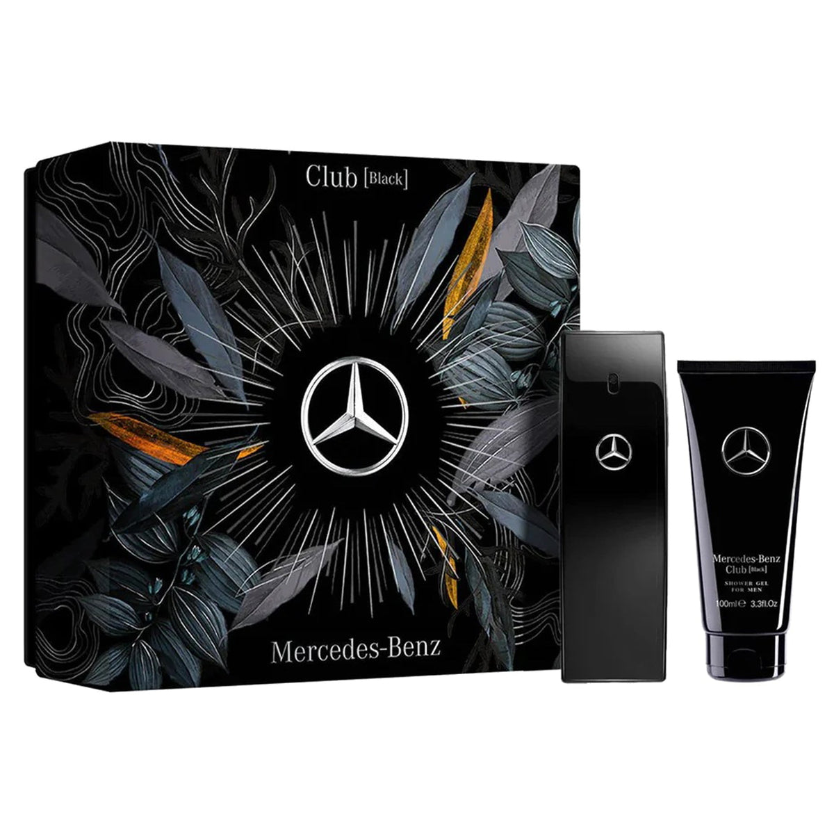 Mercedes-Benz Club Black 2-Piece Set 3.30oz Men EDT Spray