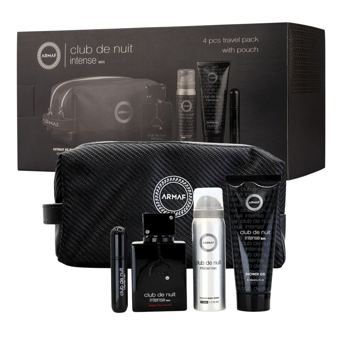 Armaf Club de Nuit Intense Extrait 5-Piece Set 2.37oz Men EDT Spray