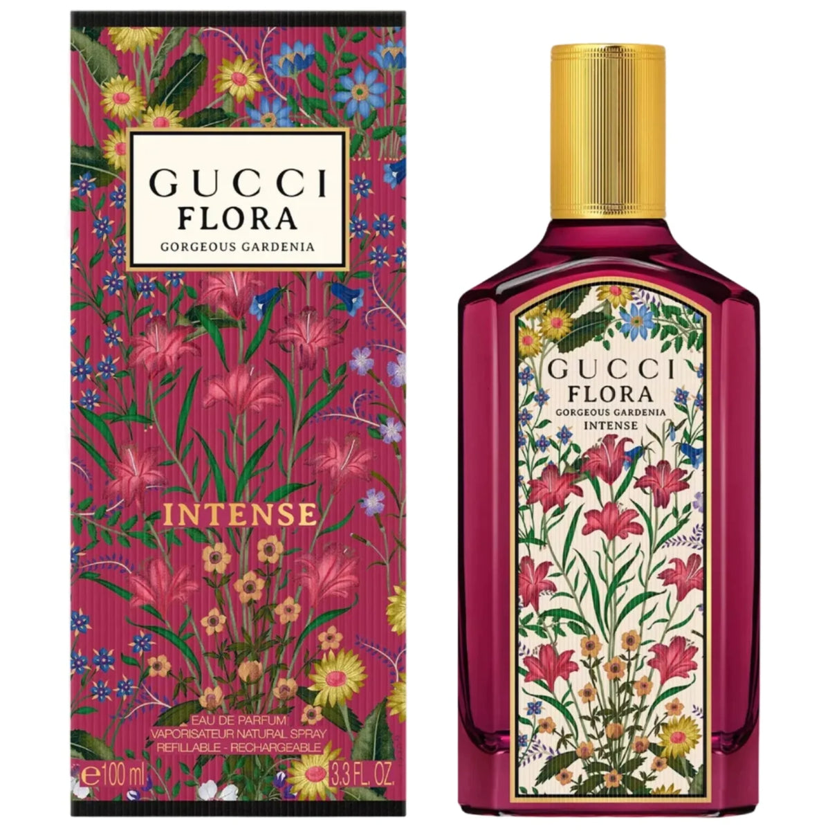 Gucci Flora Gorgeous Gardenia Intense 3.3oz EDP Women Spray