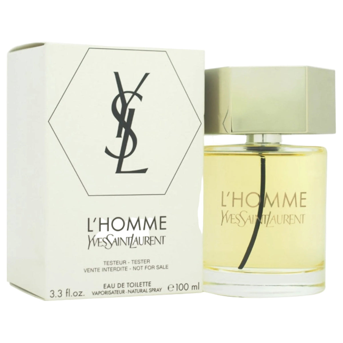 Yves Saint Laurent L'Homme 3.3oz Men EDT Spray Tester