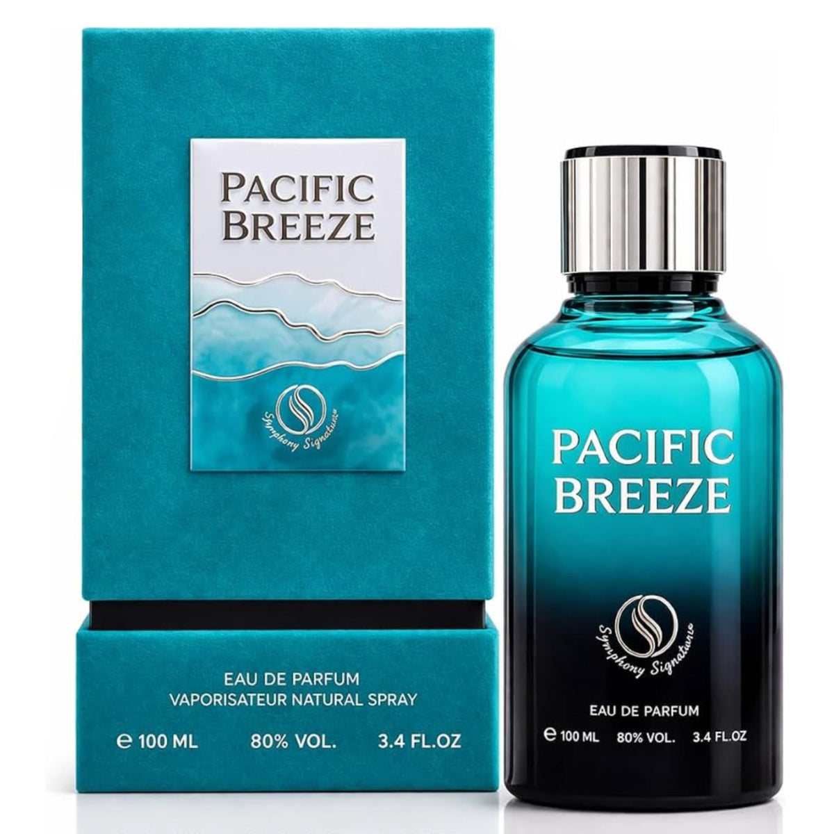 Symphony Pacific Breeze 3.4oz Men EDP Spray