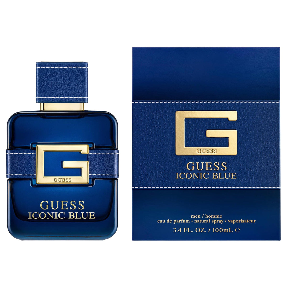 Guess Iconic Blue 3.4oz Men EDP Spray