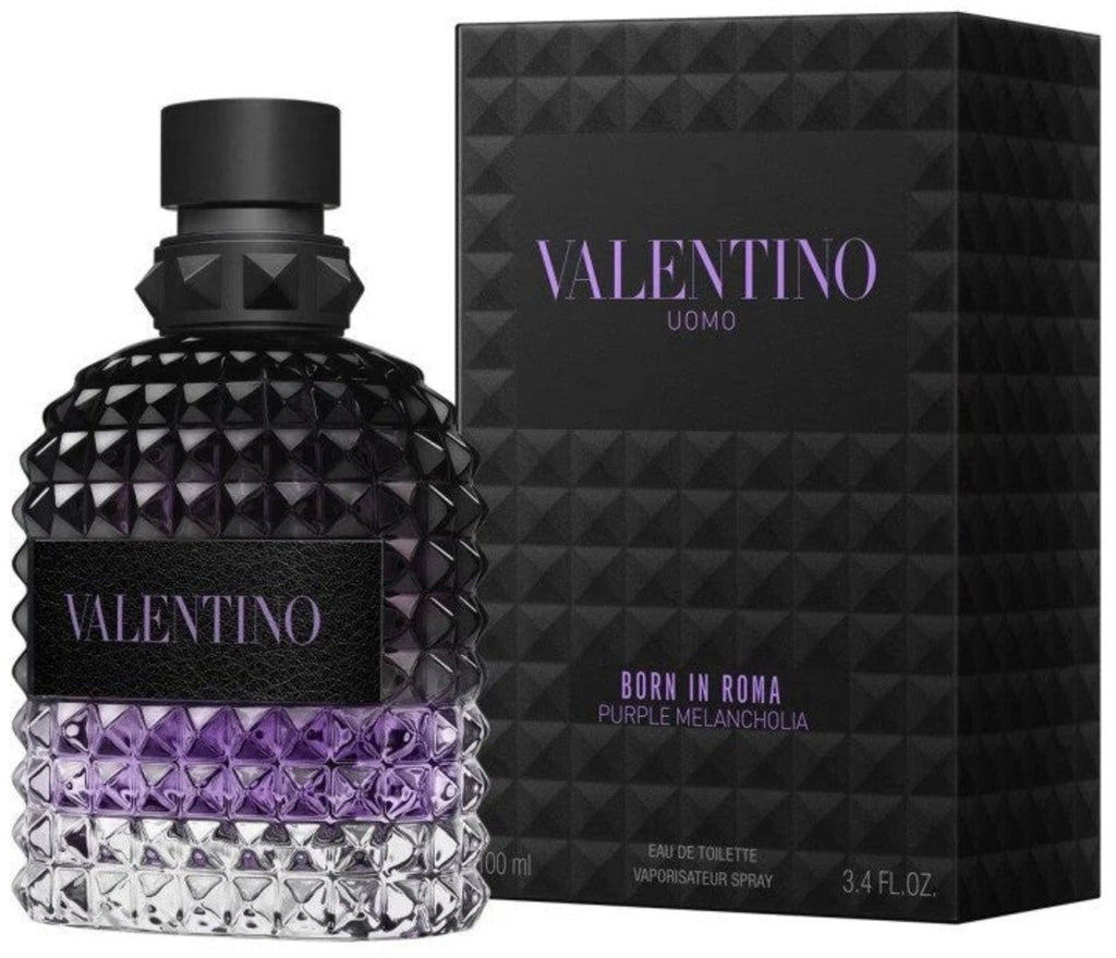 Valentino Uomo Born In Roma Purple Melancholia 3.4oz Men EDT Spray