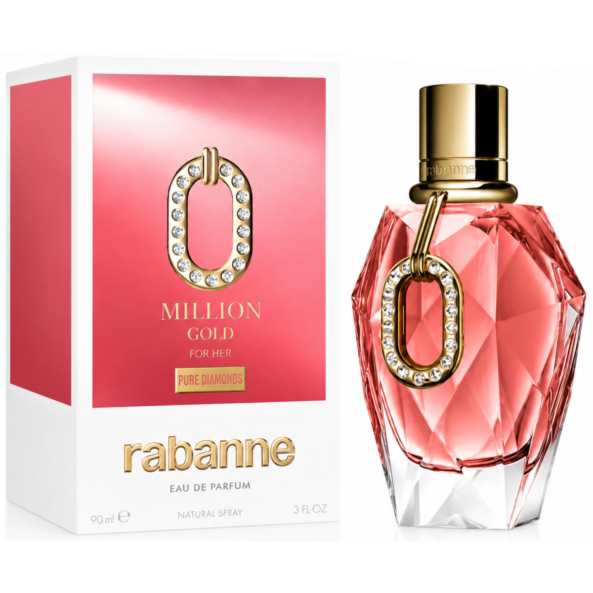 Paco Rabanne Million Gold Pure Diamonds 3.0oz Women EDP Spray