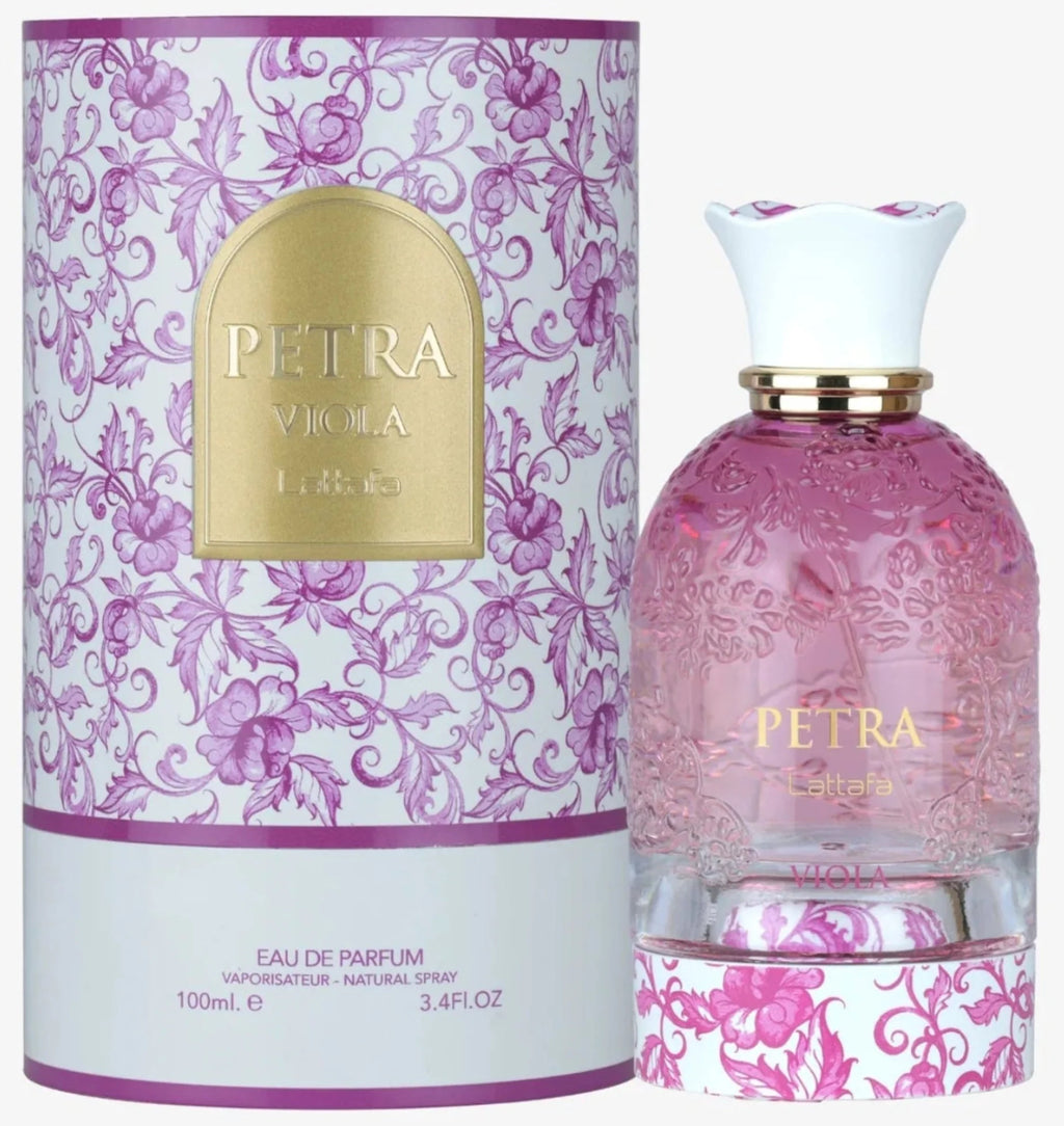 Lattafa Petra Viola 3.4oz Women EDP Spray