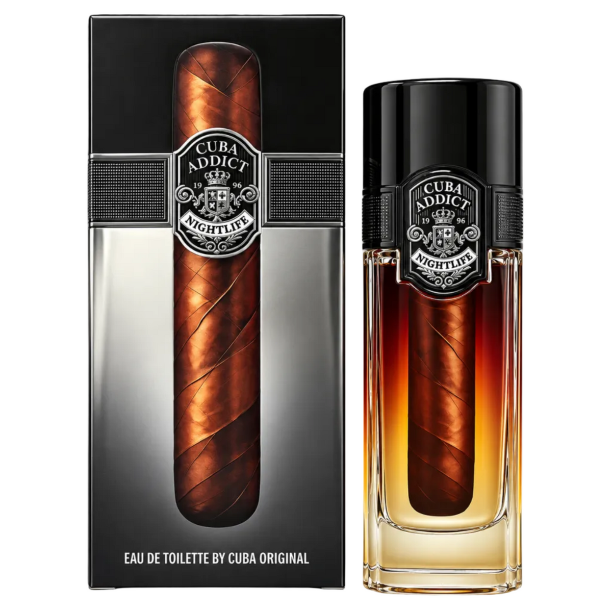 Cuba Addict Night Life 3.3oz Men EDT Spray