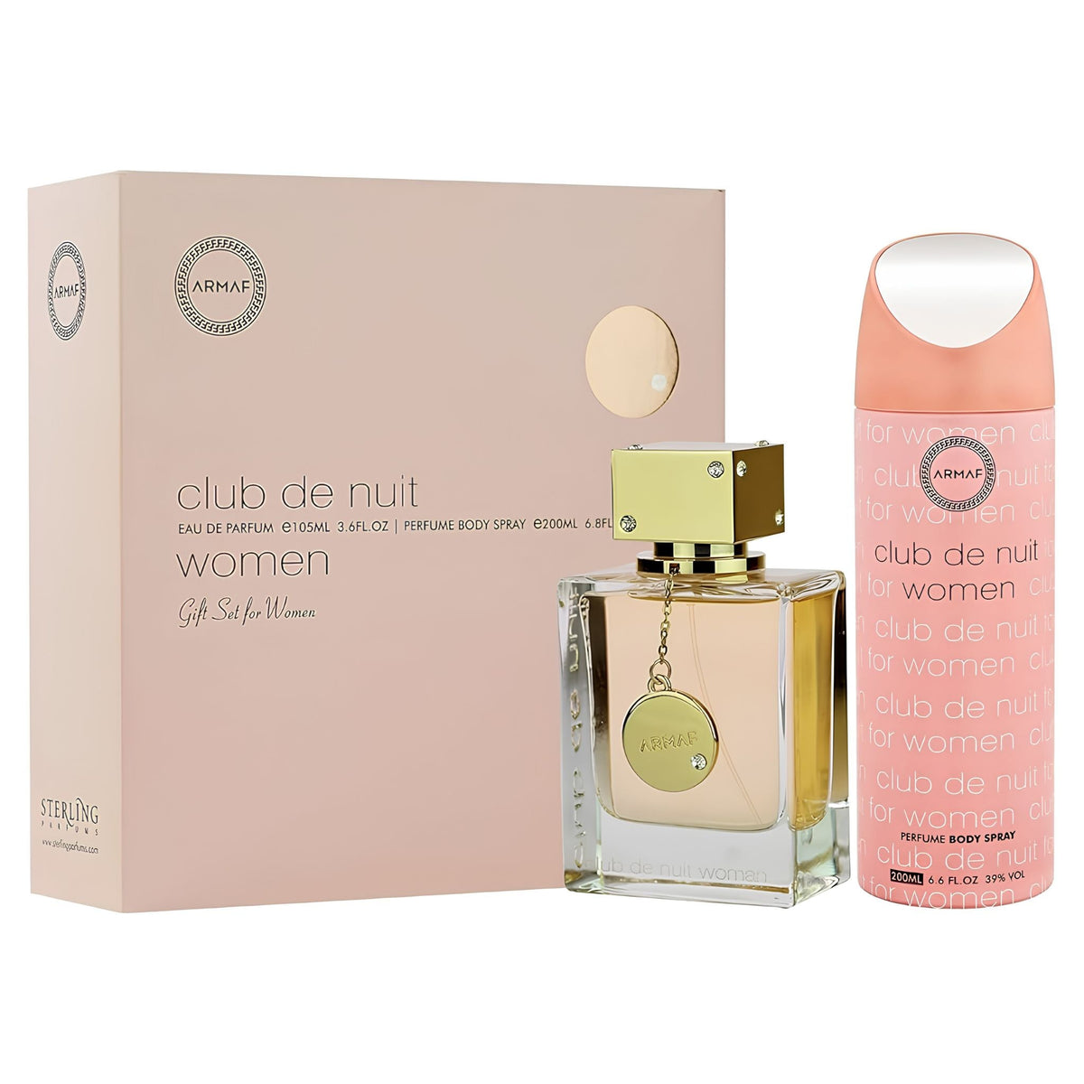 Armaf Club De Nuit 2-Piece Set 3.6oz Women EDP