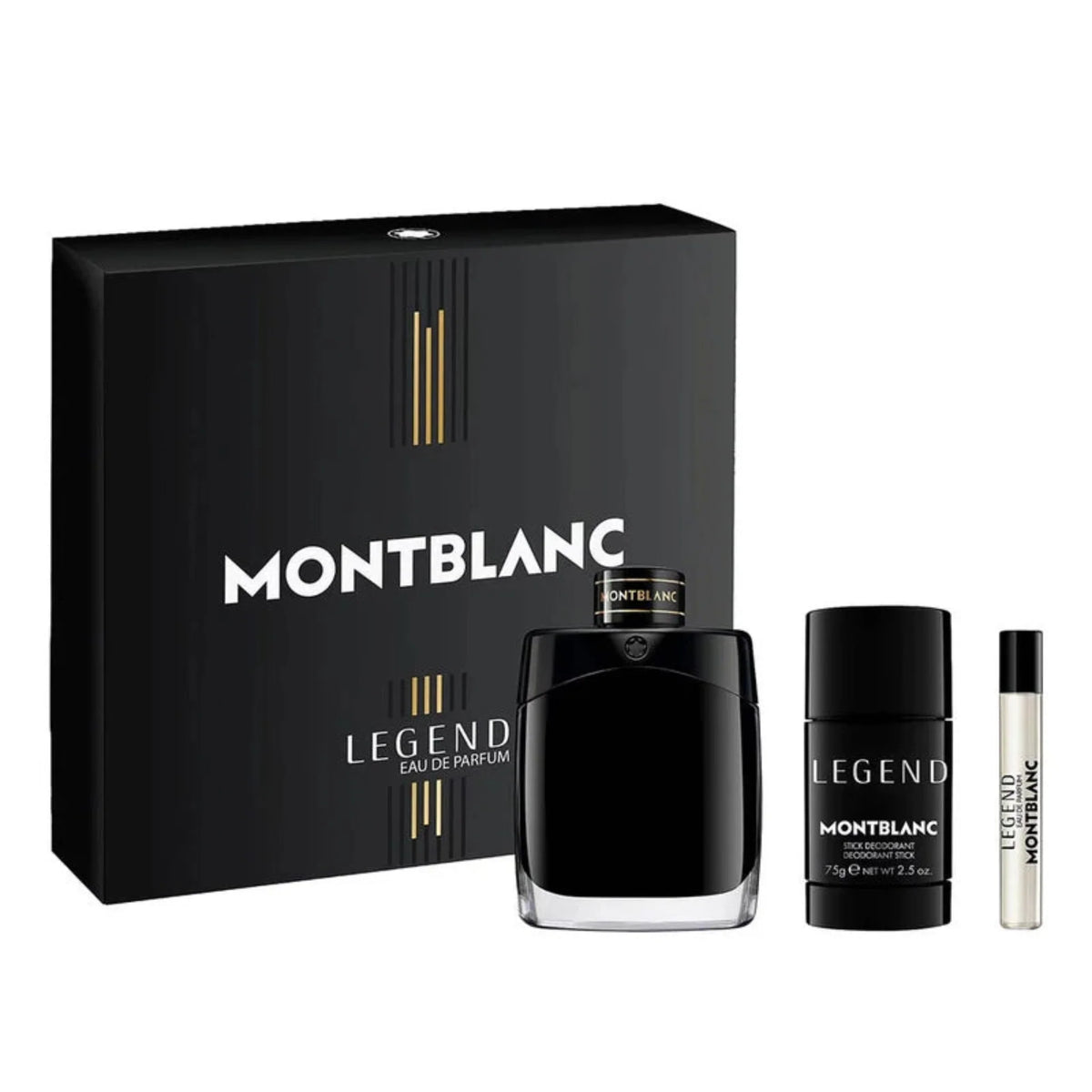 Mont Blanc Legend 3-Piece Set 3.3oz Men EDP Spray