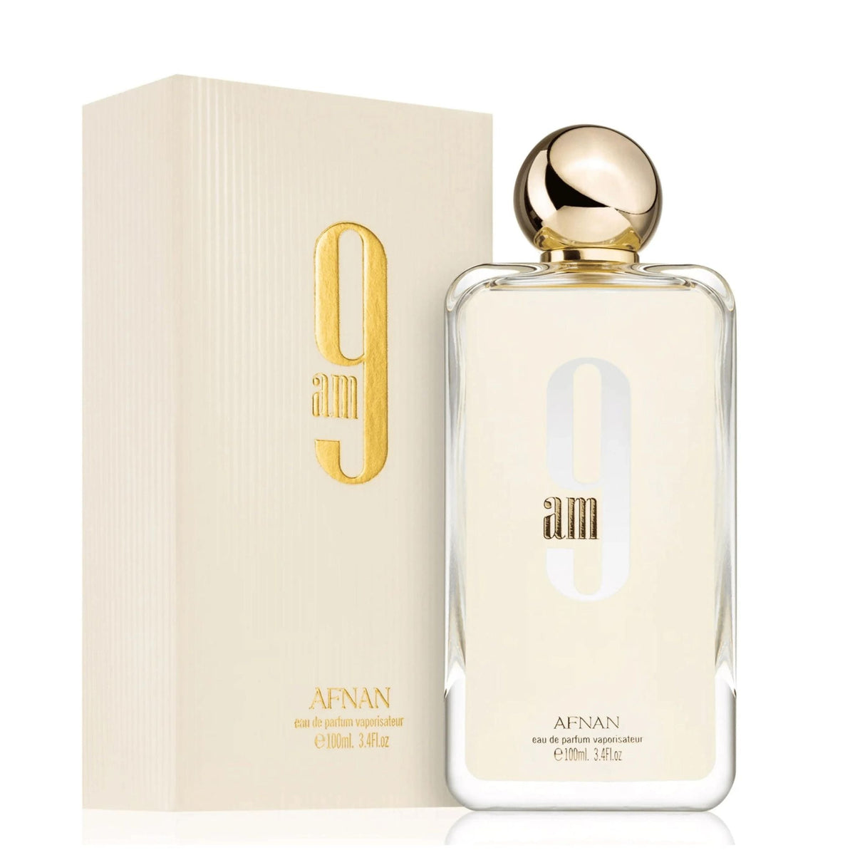 Afnan 9am White 3.4oz Men EDP Spray