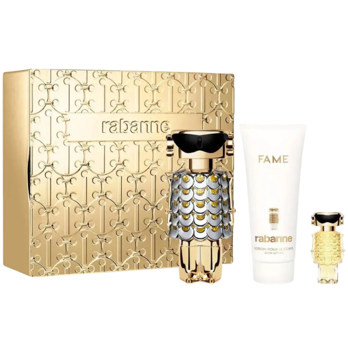 Paco Rabanne Fame 3-Piece Set 2.7oz Women EDP Spray