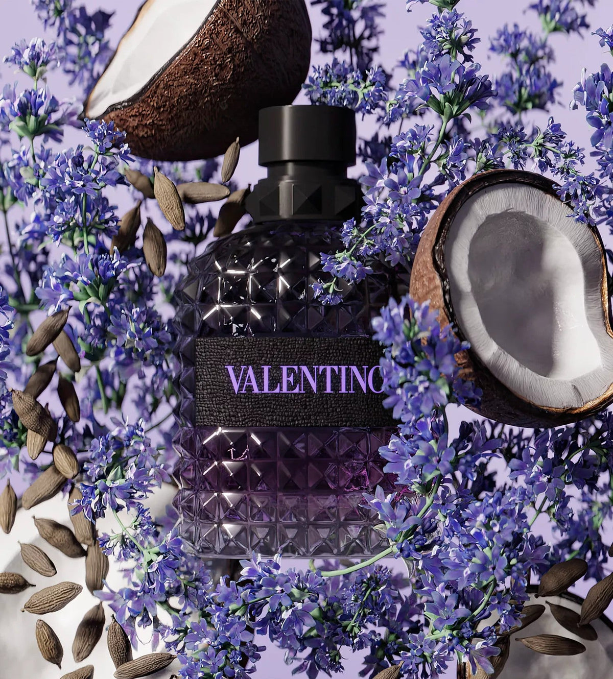 Valentino Uomo Born In Roma Purple Melancholia 3.4oz Men EDT Spray
