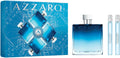 Azzaro Chrome 3-Piece Set 3.4oz Men EDP Spray