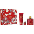 Versace Eros Flame 3-Piece Set 3.4oz EDP Spray