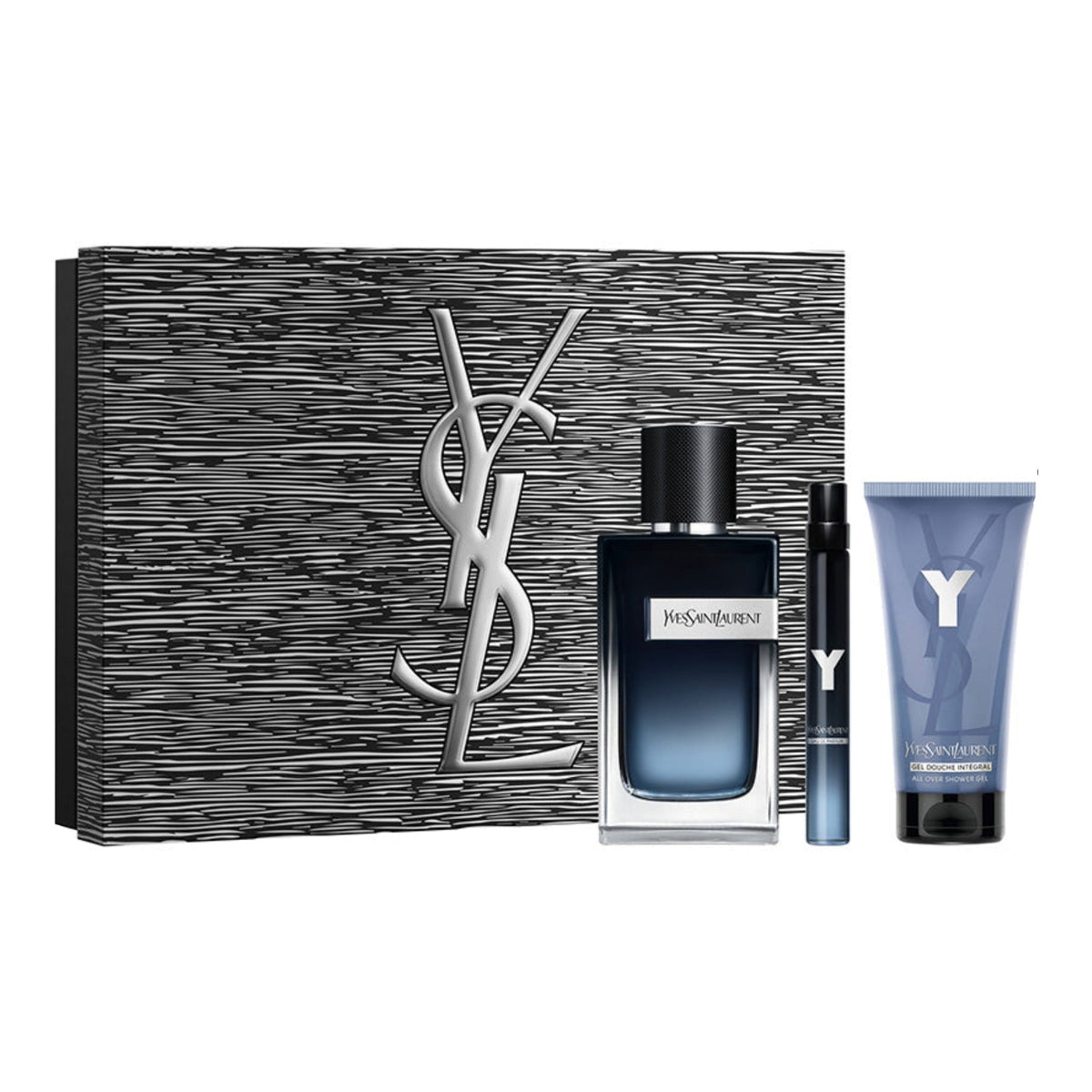 Yves Saint Laurent Y 3-Piece Set 3.4oz Men EDP Spray