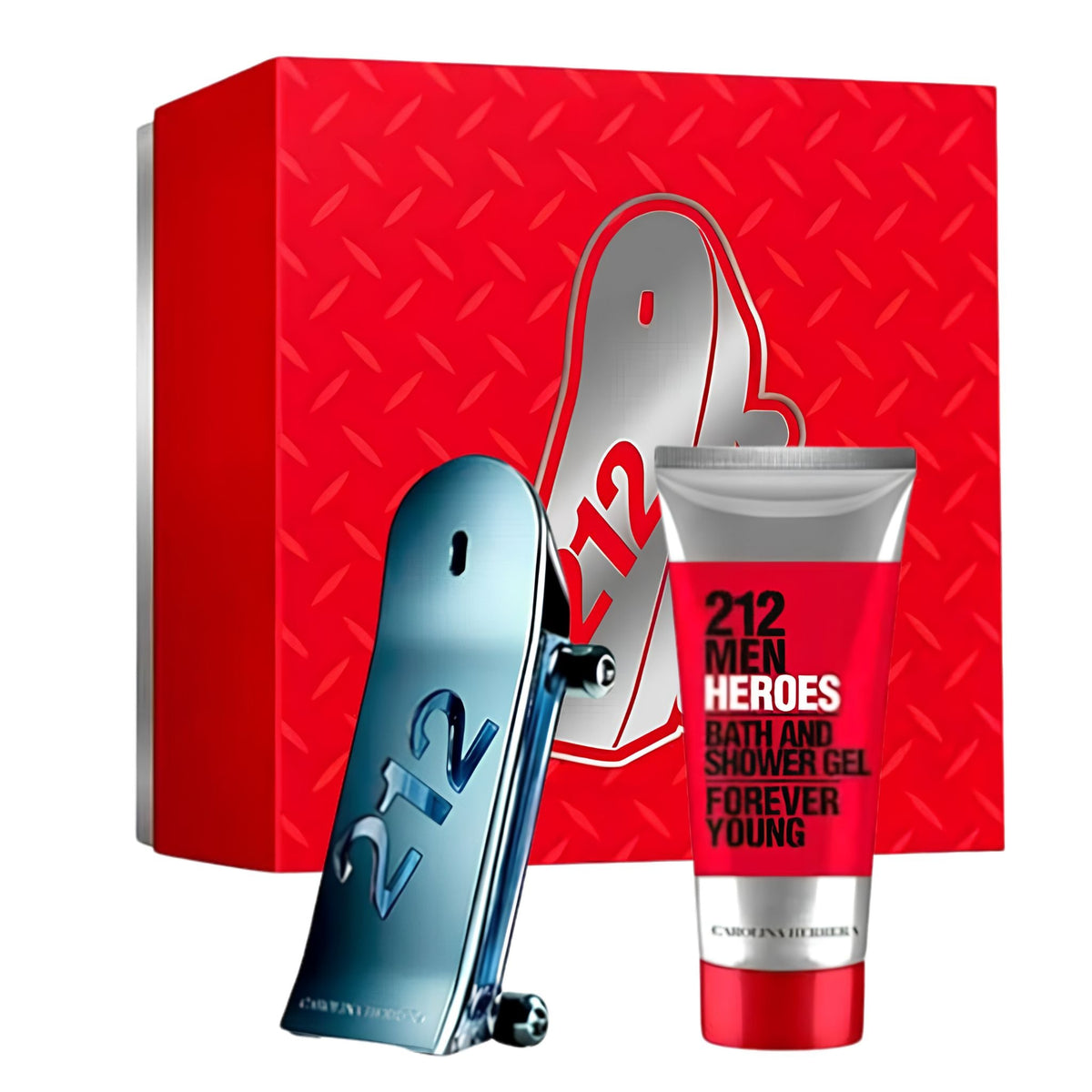 Carolina Herrera 212 Heroes 2-Piece Set 3.0oz Men EDT Spray