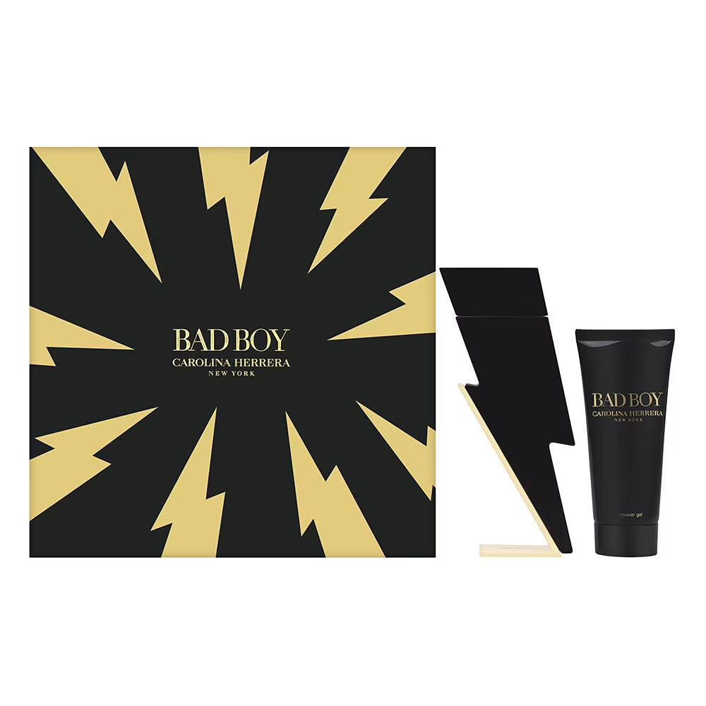 Carolina Herrera Bad Boy 2-Piece Set 3.4oz Men EDT Spray