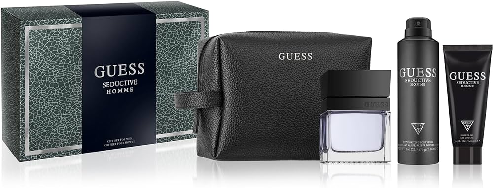 Guess Seductive 4-Piece Set 3.4oz Men