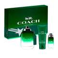 Coach Green 3-Piece Set 3.3oz Men EDT Spray