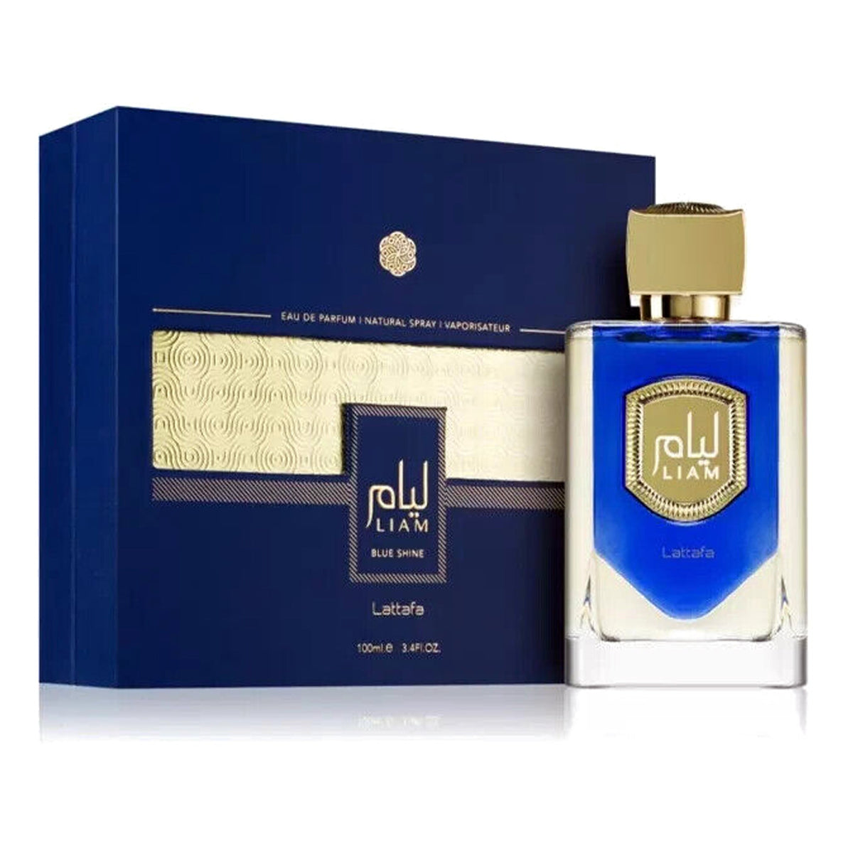 Lattafa Liam Blue Shine 3.4oz Unisex EDP Spray