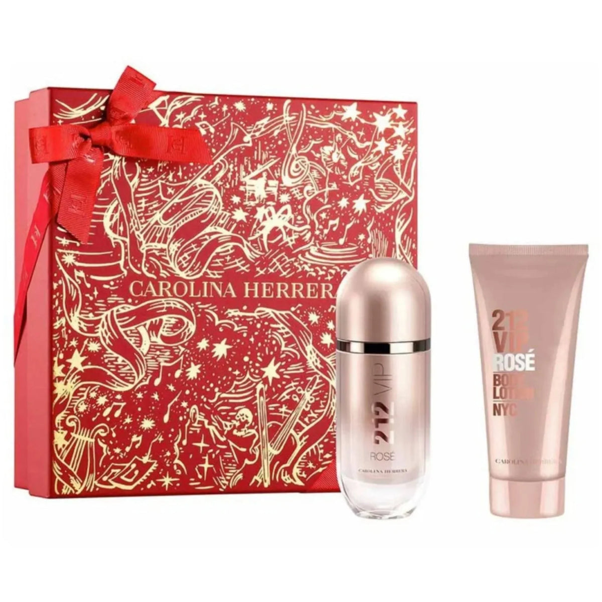 Carolina Herrera 212 VIP Rose 2-Piece Set 2.7oz Women EDP Spray