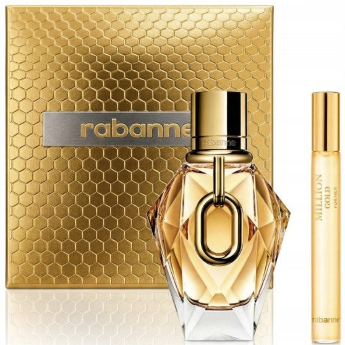 Paco Rabanne Million Gold 2-Piece Set 3.0oz Women EDP Spray