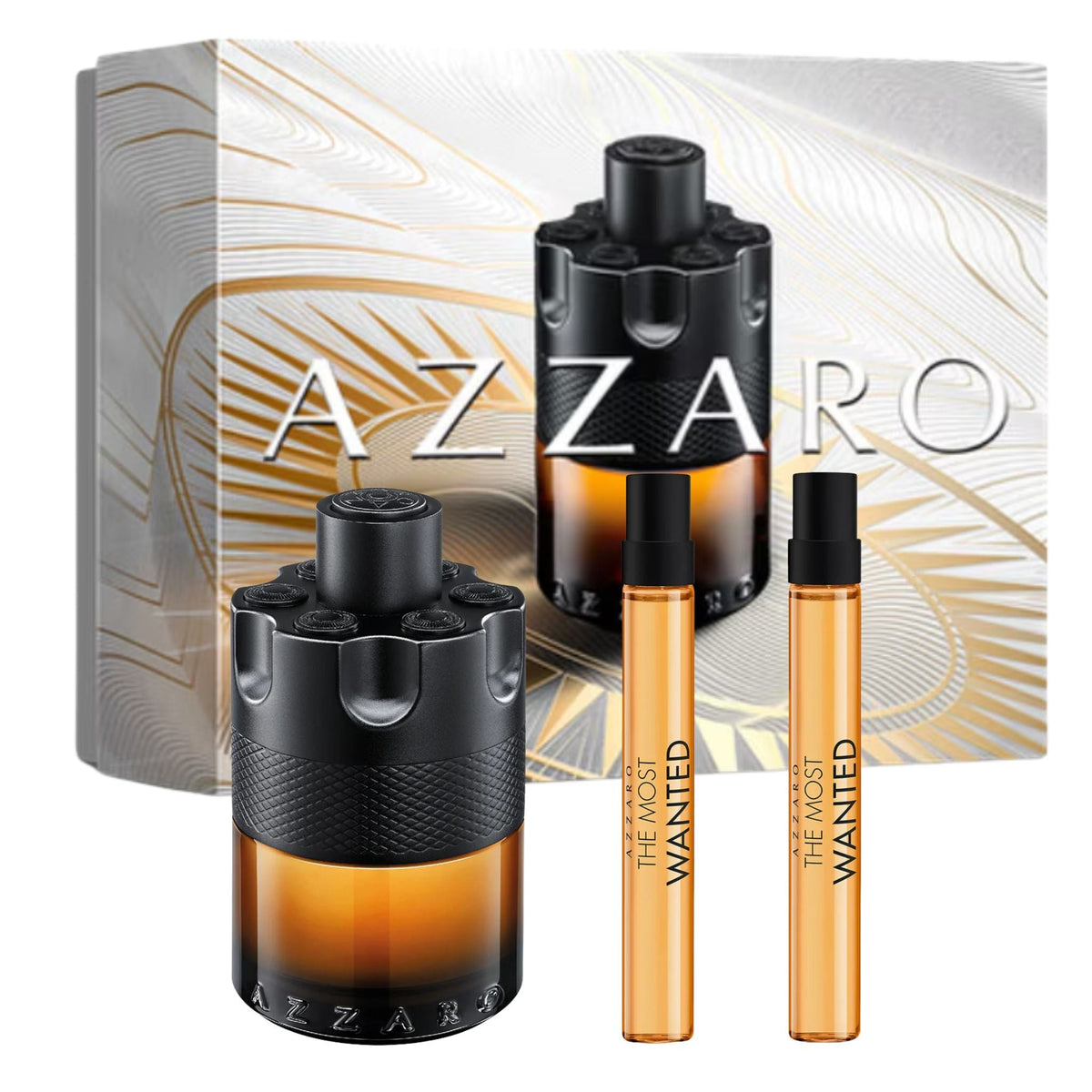 Azzaro the Most Wanted Parfum 3-Piece Set 3.4oz Men EDP