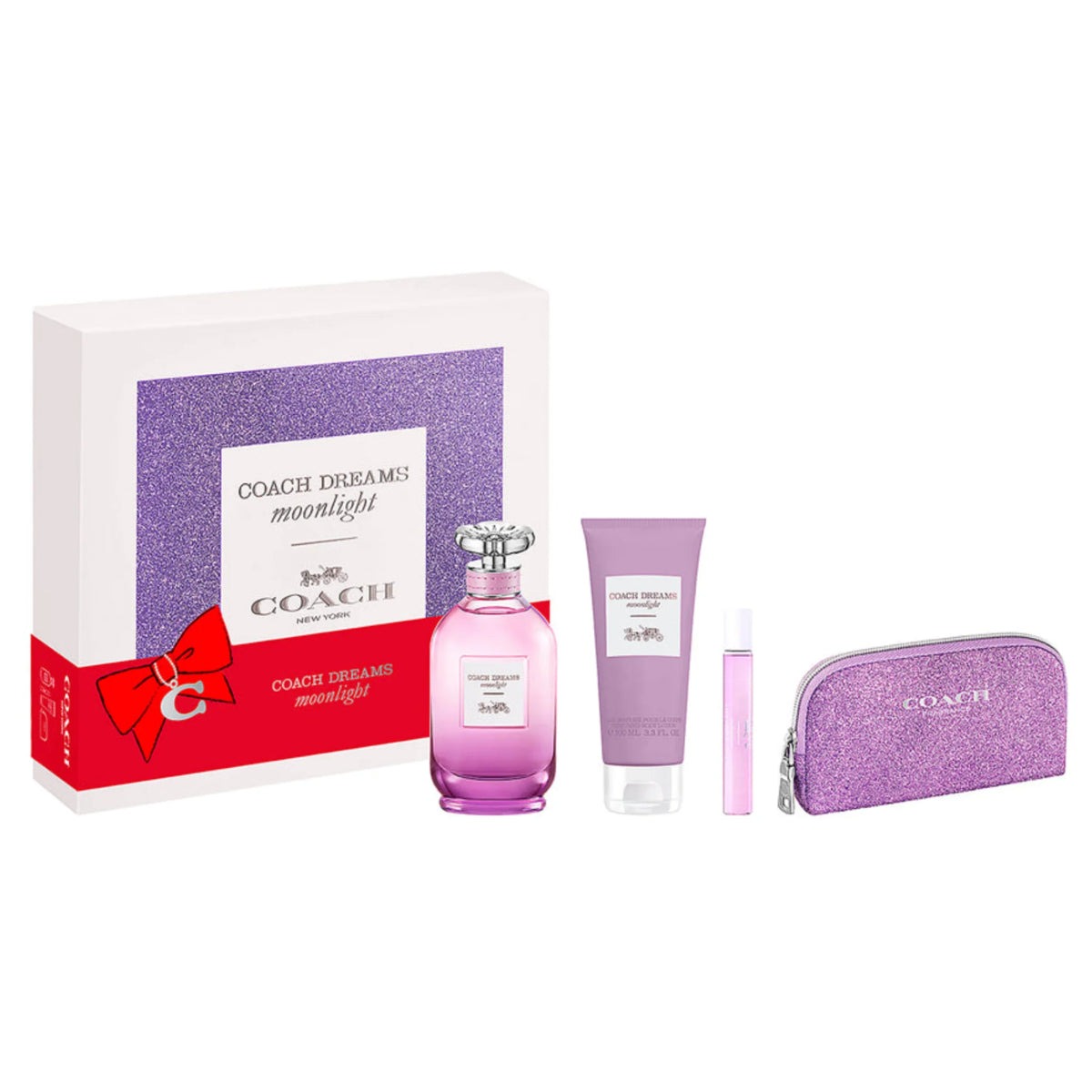 Coach Dreams Moonlight 4-Piece Set 3.0oz Women EDP Spray