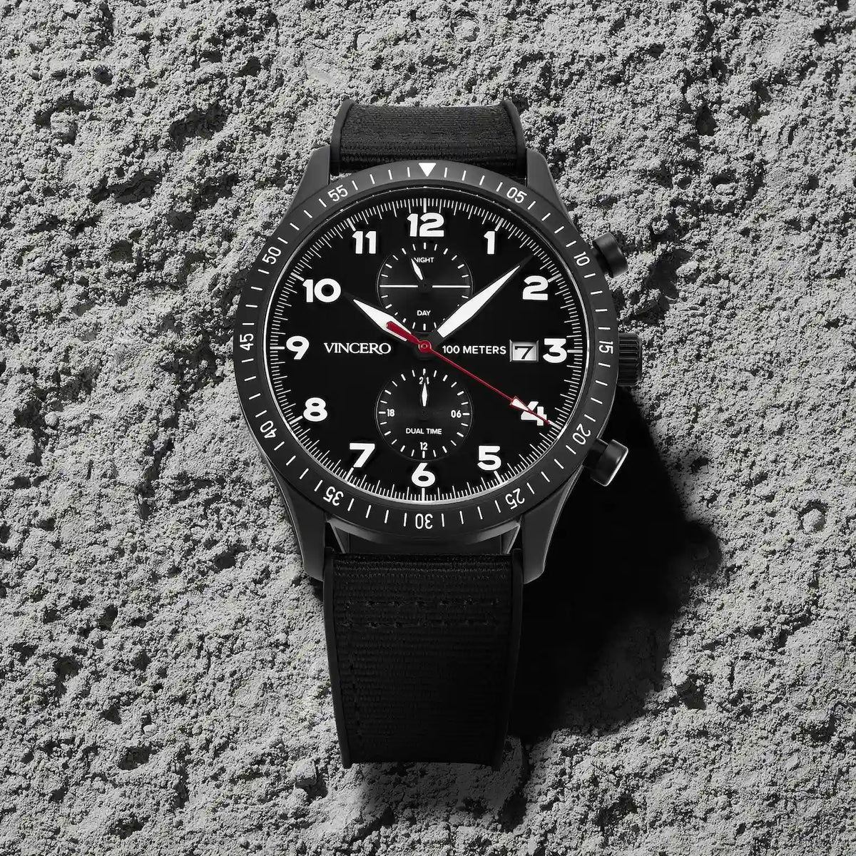 The Altitude - Matte Black/Red