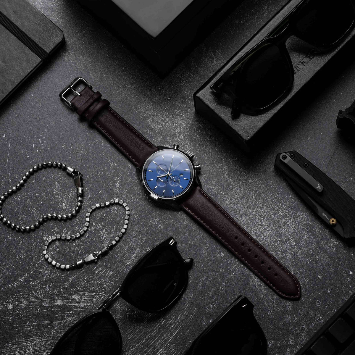 The Chrono S2 - Blue/Brown