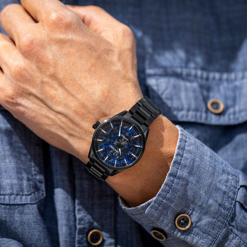 Forged Carbon Father's Edition - Blue Ember