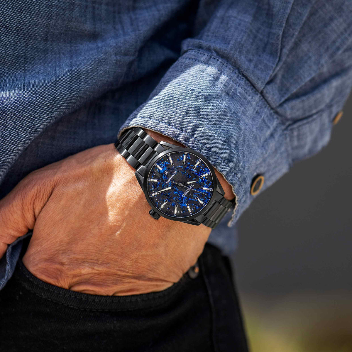 Forged Carbon Father's Edition - Blue Ember