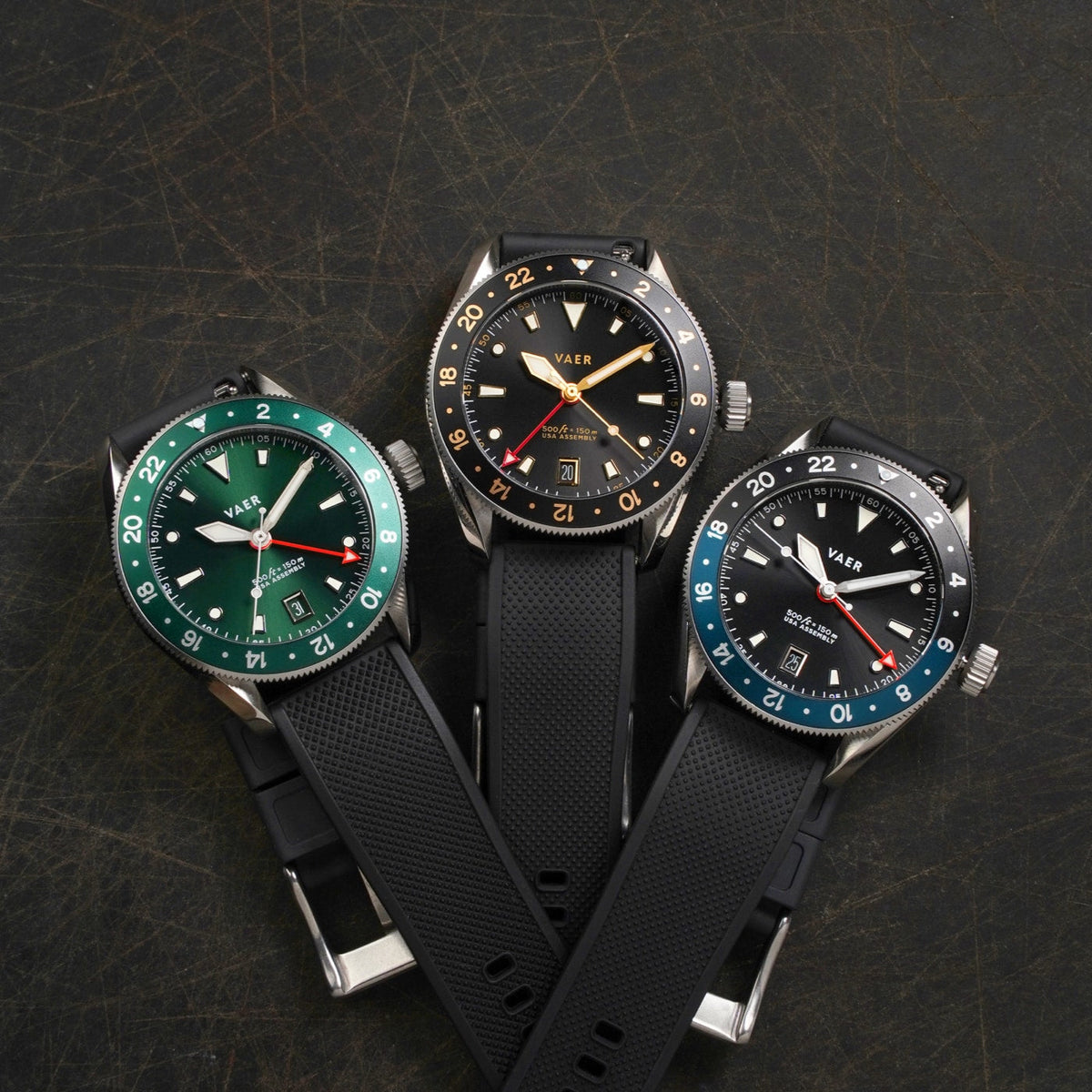 G2 Meridian Green GMT - 39mm USA