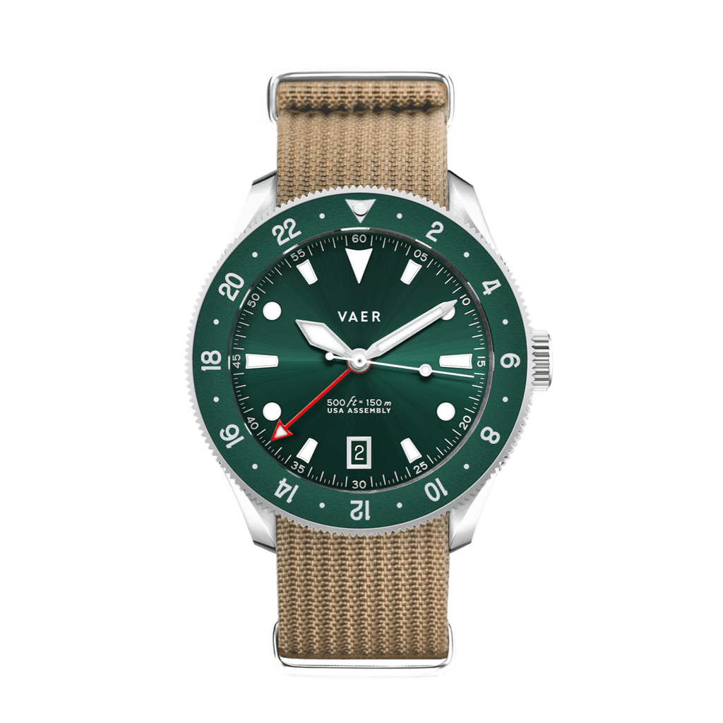 G2 Meridian Green GMT - 39mm USA