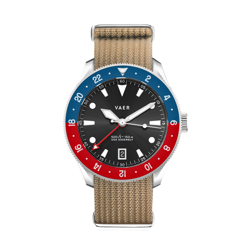 G2 Meridian Navy/Red GMT - 39mm USA