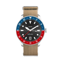 G2 Meridian Navy/Red GMT - 39mm USA