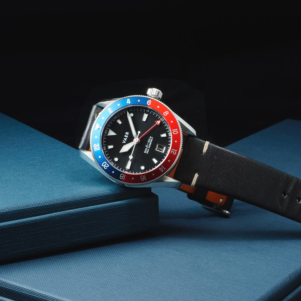 G2 Meridian Navy/Red GMT - 39mm USA