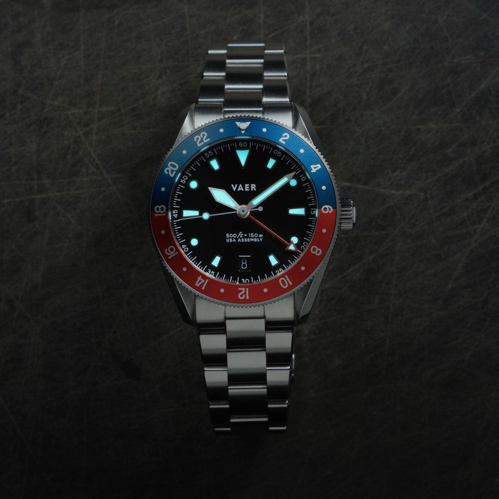 G2 Meridian Navy/Red GMT - 39mm USA