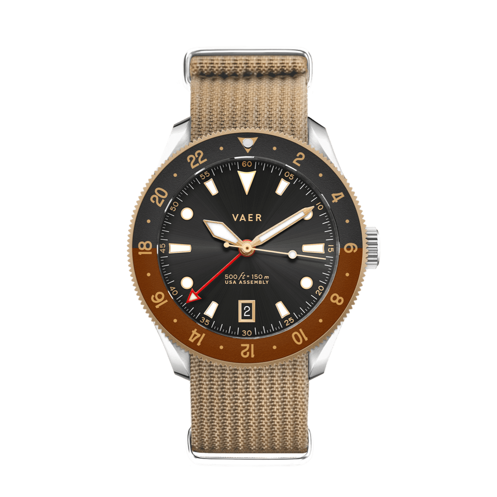 G2 Meridian Rootbeer GMT - 39mm USA
