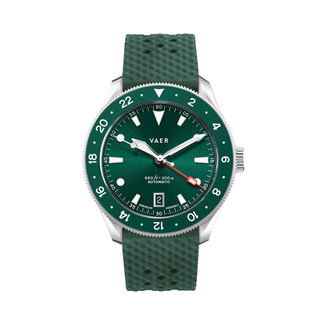 G5 Meridian Green GMT - 39mm USA