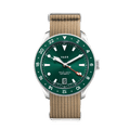 G5 Meridian Green GMT - 39mm USA