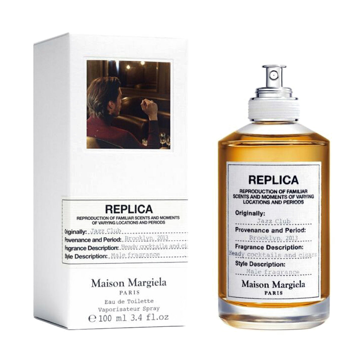 Maison Margiela Replica Jazz Club 3.4oz Men EDT Spray