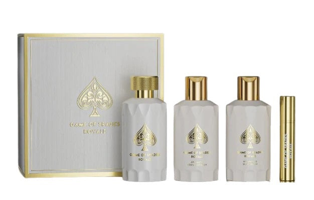 Jo Milano Game of Spades Royale 4-Piece Set 3.4oz Unisex EDP Spray