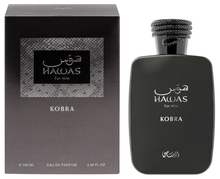 Rasasi Hawas Kobra 3.38oz Men EDP Spray