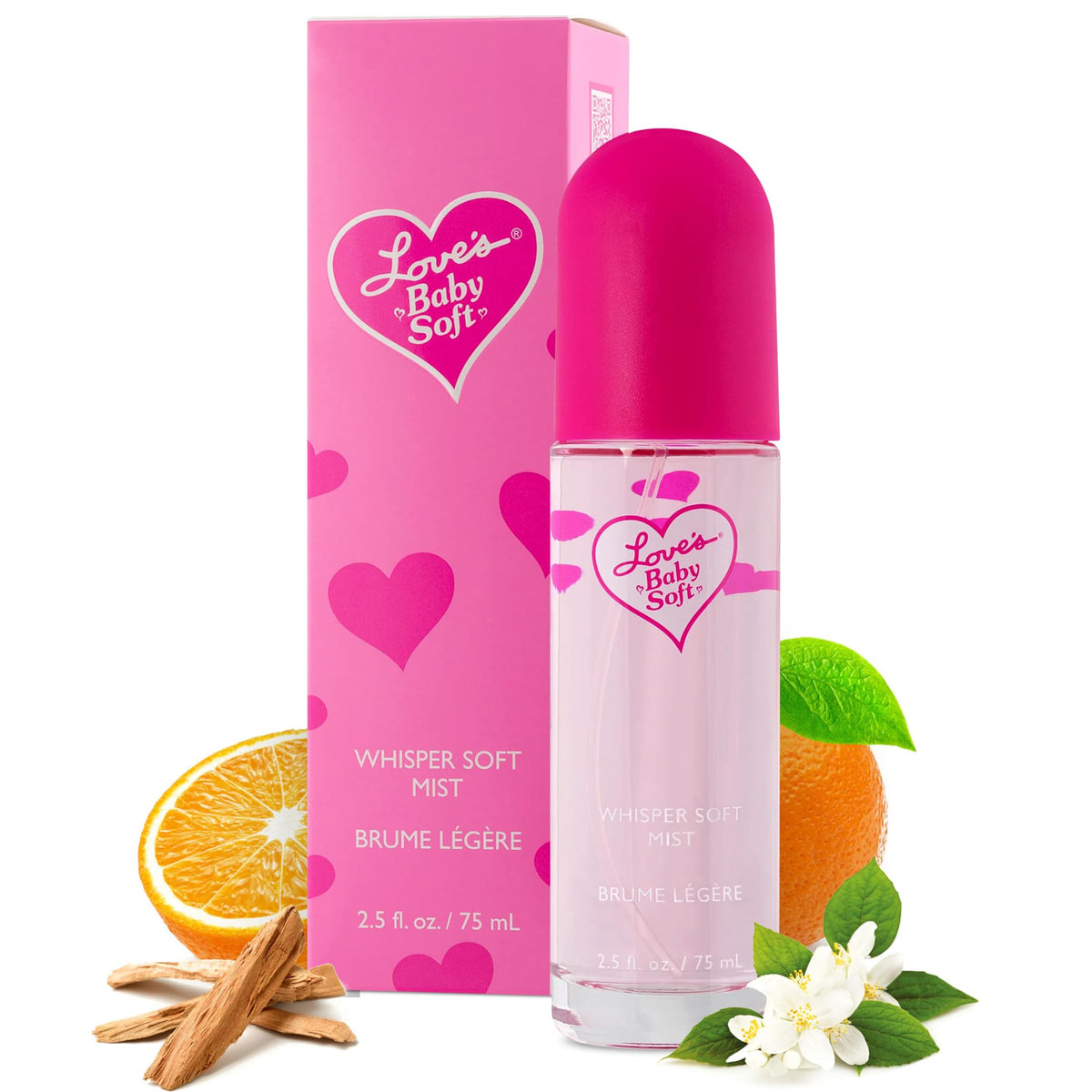 Dana Love's Baby Soft Whisper Cologne Mist 2.5oz Women Spray