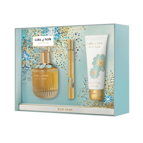 Elie Saab Girl Now 3-Piece Set 3.0oz Women EDP Spray